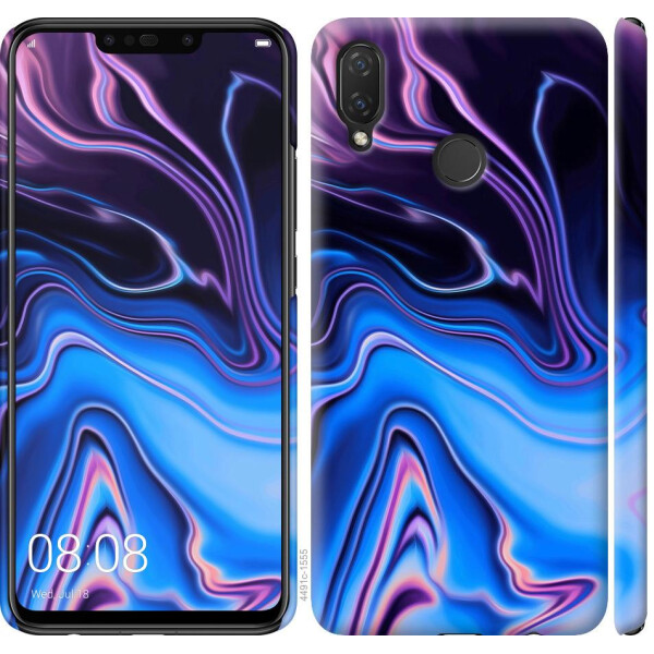 

Чехол на Huawei P Smart Plus Узор воды (04798)