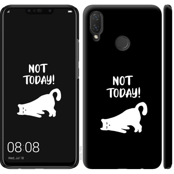 

Чехол на Huawei P Smart Plus Уставший кот (04798)