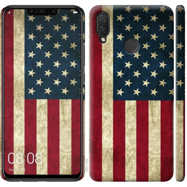 

Чехол на Huawei P Smart Plus Флаг США (04798)