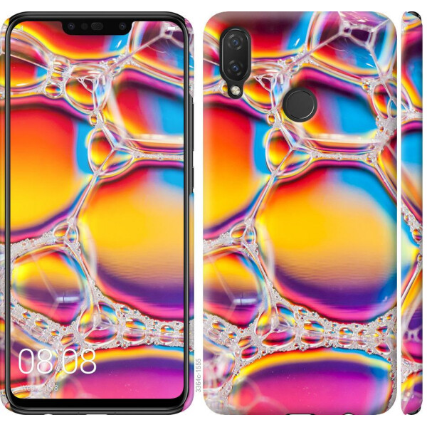 

Чехол на Huawei P Smart Plus Цветные пузыри (04798)