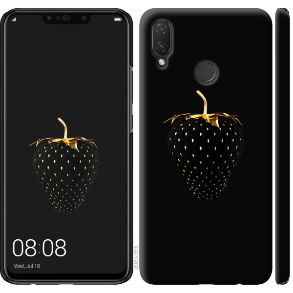 

Чехол на Huawei P Smart Plus Черная клубника (04798)