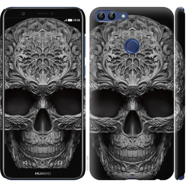 

Чехол на Huawei P Smart skull-ornament (04798)