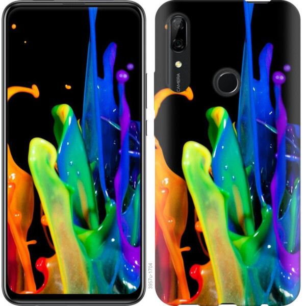 

Чехол на Huawei P Smart Z брызги краски (04798)