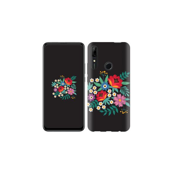 

Чехол на Huawei P Smart Z Вышитые цветы (04798)
