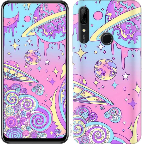 

Чехол на Huawei P Smart Z Розовая галактика (04798)