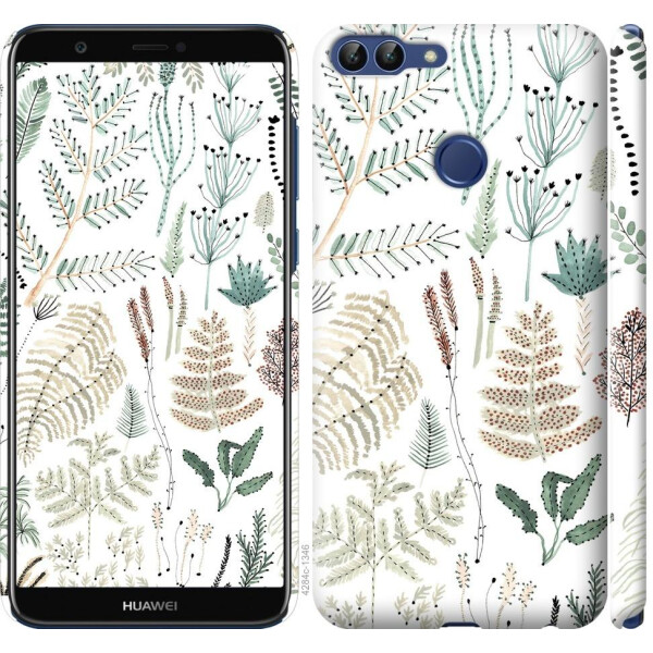 

Чехол на Huawei P Smart Ветки (04798)
