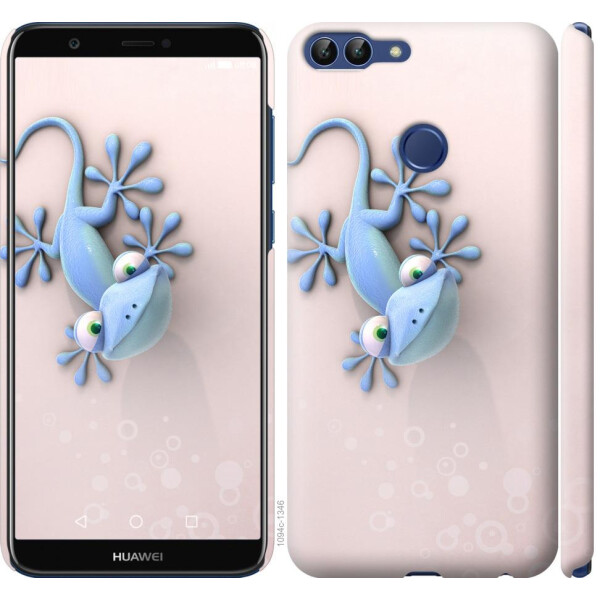

Чехол на Huawei P Smart Геккончик (04798)