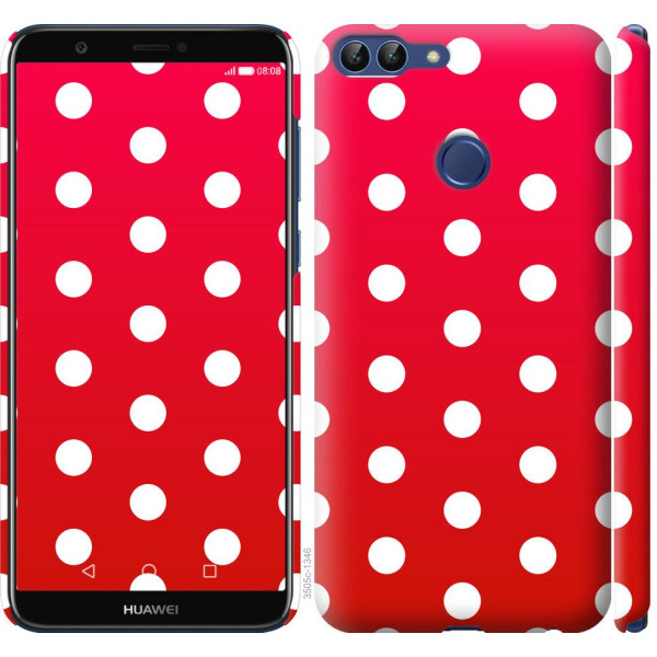 

Чехол на Huawei P Smart Градиент, Горошек (04798)