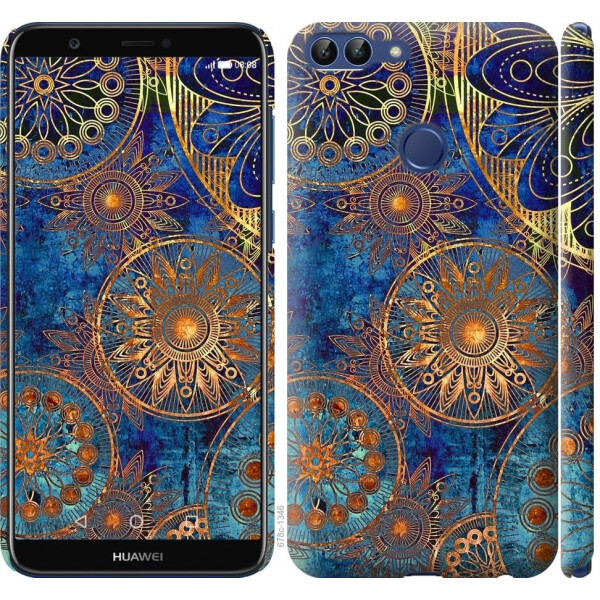 

Чехол на Huawei P Smart Золотой узор (04798)