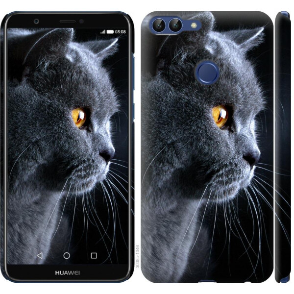 

Чехол на Huawei P Smart Красивый кот (04798)