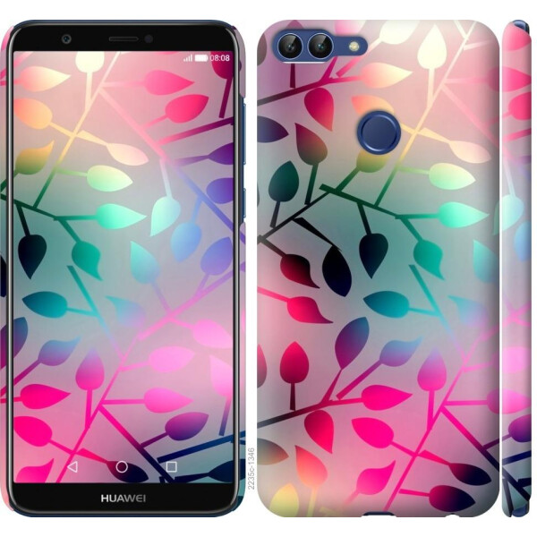 

Чехол на Huawei P Smart Листья (04798)
