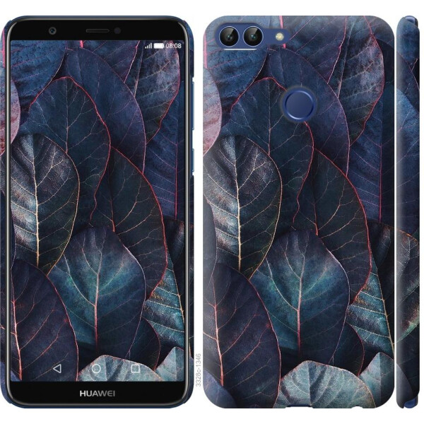 

Чехол на Huawei P Smart Листья v3 (04798)