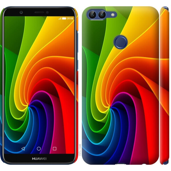 

Чехол на Huawei P Smart Радужный вихрь (04798)