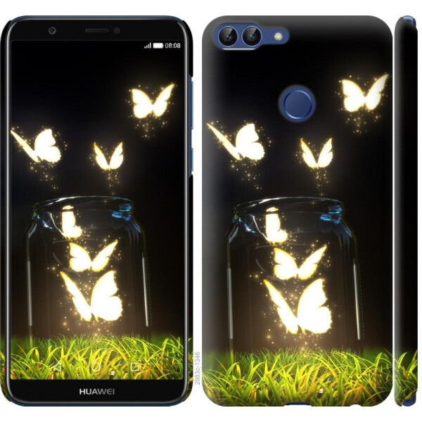 

Чехол на Huawei P Smart Светящиеся бабочки (04798)