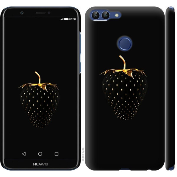 

Чехол на Huawei P Smart Черная клубника (04798)