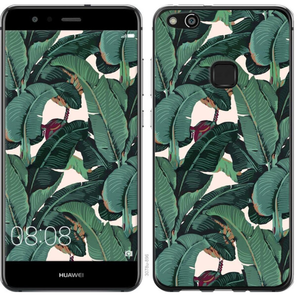 

Чехол на Huawei P10 Lite Банановые листья (04798)