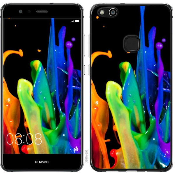 

Чехол на Huawei P10 Lite брызги краски (04798)