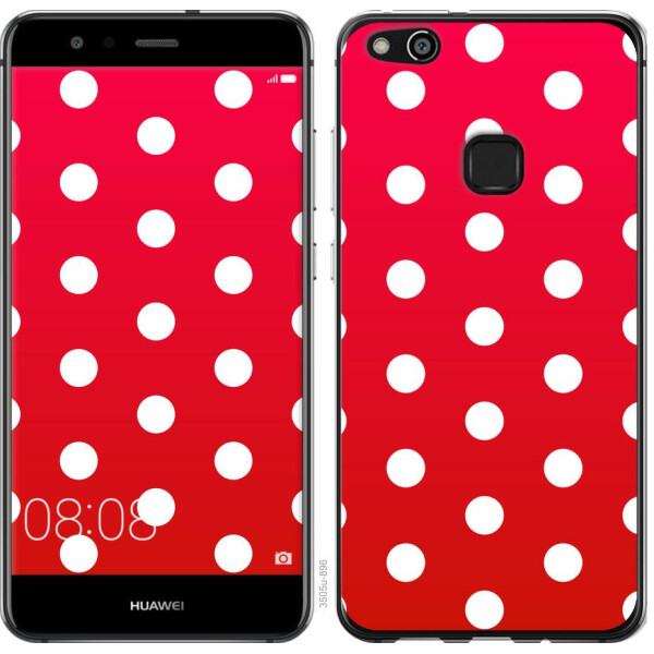 

Чехол на Huawei P10 Lite Градиент, Горошек (04798)