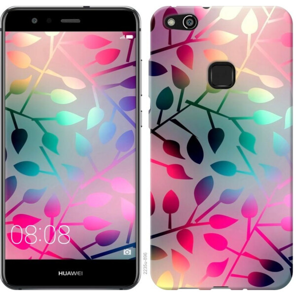 

Чехол на Huawei P10 Lite Листья (04798)