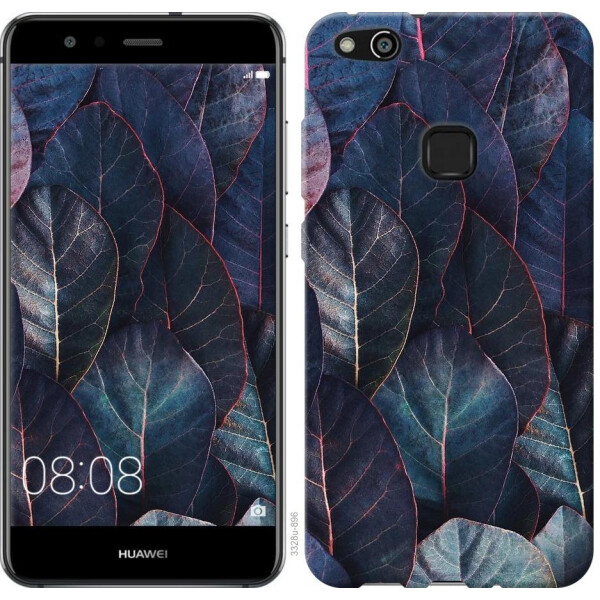 

Чехол на Huawei P10 Lite Листья v3 (04798)