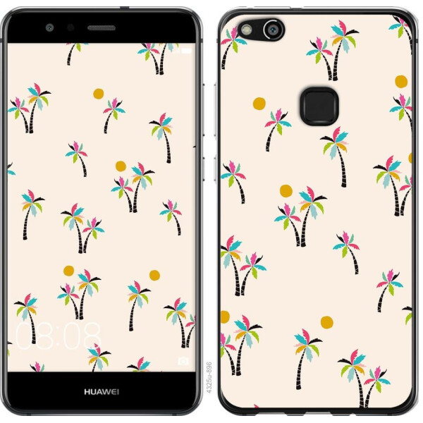 

Чехол на Huawei P10 Lite Пальмочки (04798)