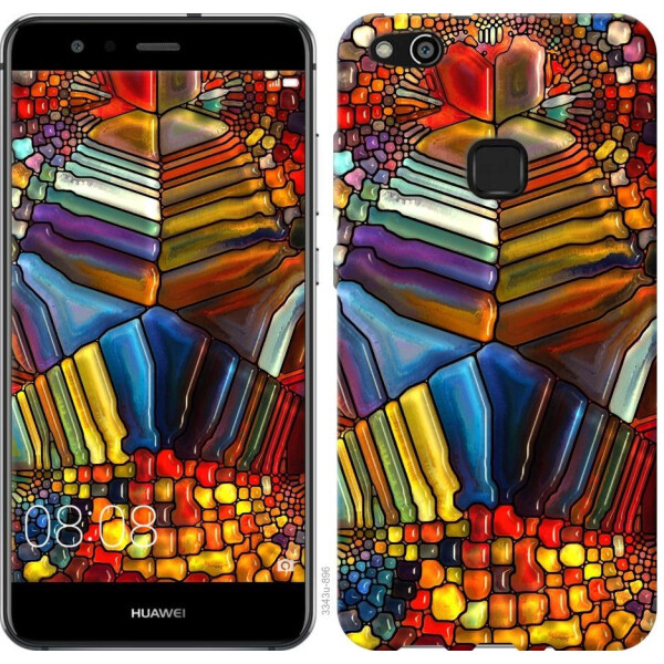 

Чехол на Huawei P10 Lite Разноцветный витраж (04798)