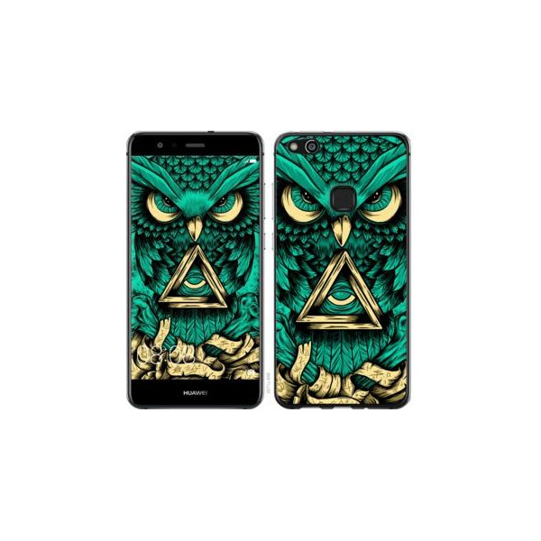 

Чехол на Huawei P10 Lite Сова Арт-тату (04798)