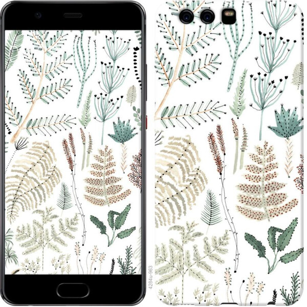 

Чехол на Huawei P10 Plus Ветки (04798)