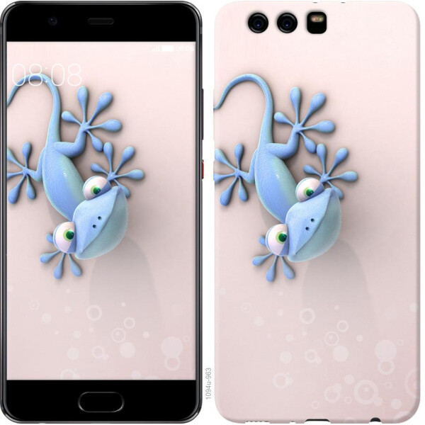 

Чехол на Huawei P10 Plus Геккончик (04798)