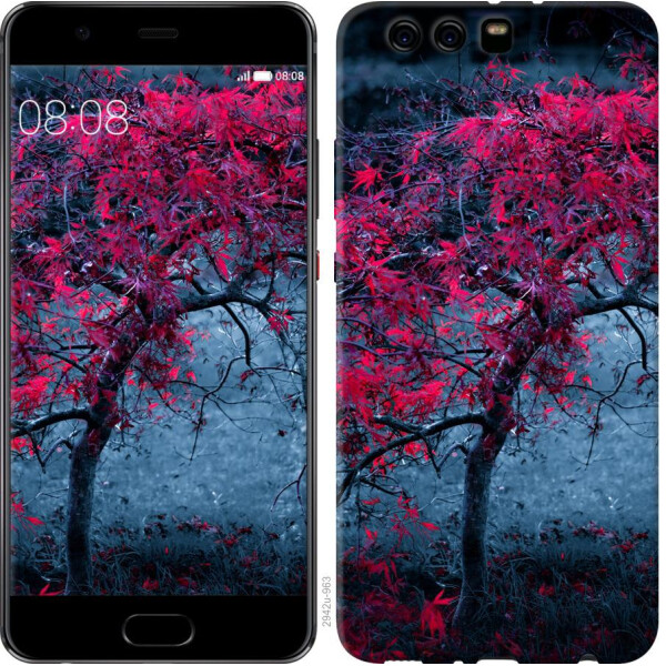 

Чехол на Huawei P10 Plus Дерево с яркими листьями (04798)