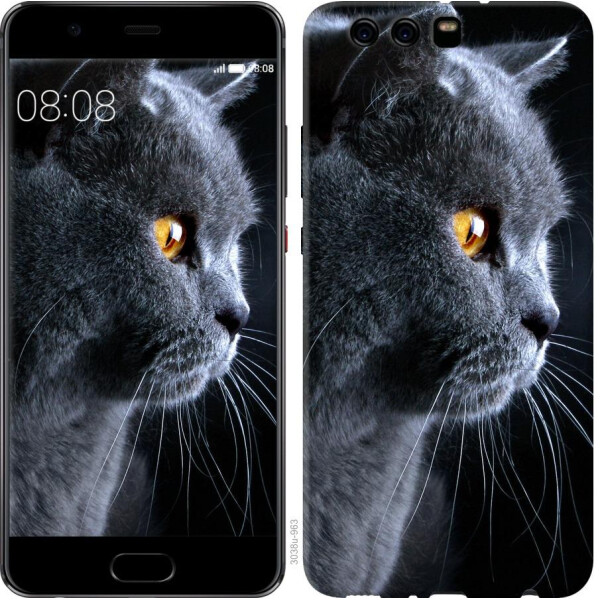 

Чехол на Huawei P10 Plus Красивый кот (04798)