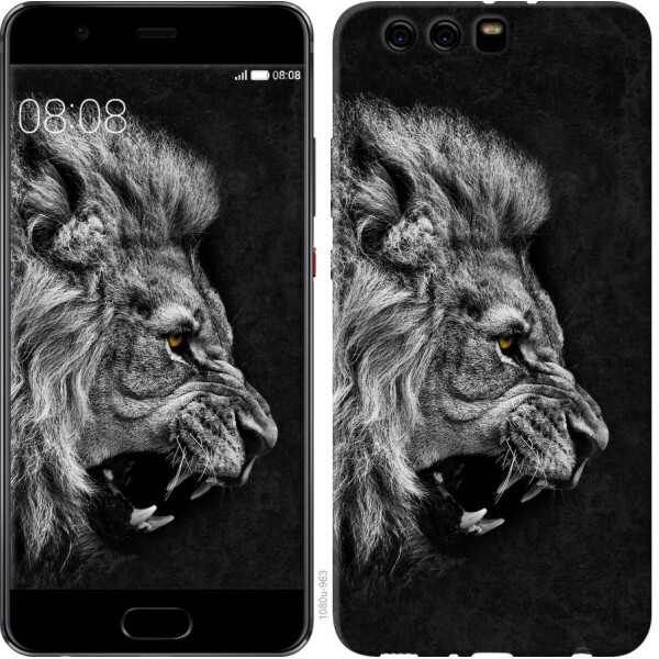 

Чехол на Huawei P10 Plus Лев (04798)