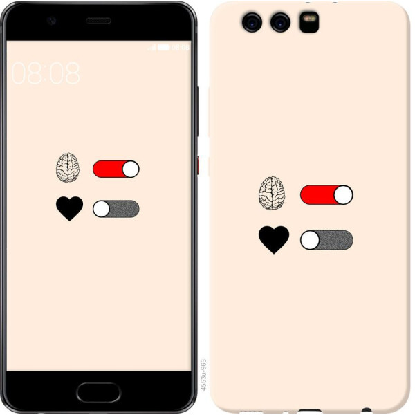 

Чехол на Huawei P10 Plus Любовь и ум (04798)
