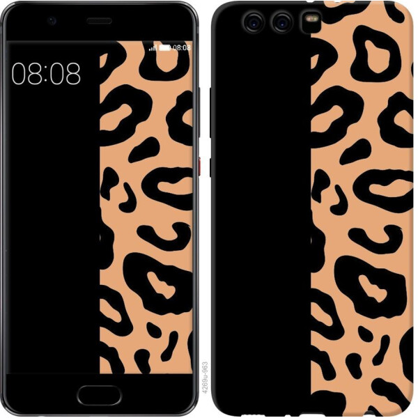 

Чехол на Huawei P10 Plus Пятна леопарда (04798)