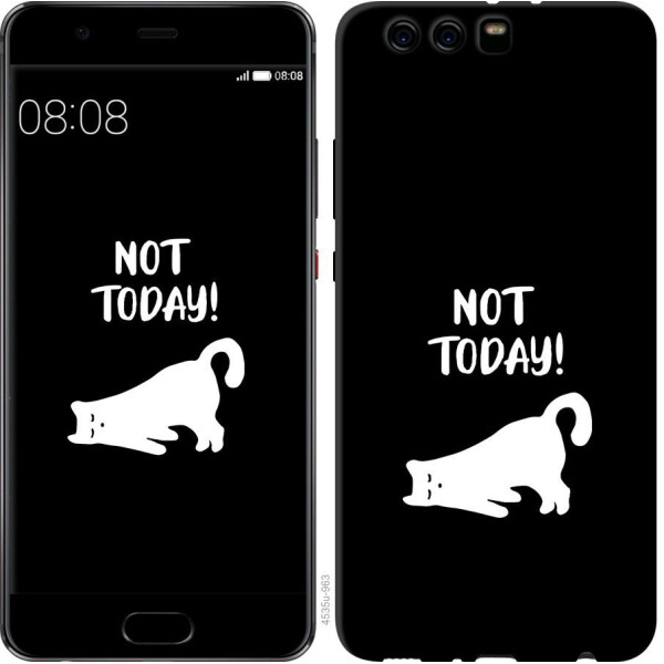 

Чехол на Huawei P10 Plus Уставший кот (04798)