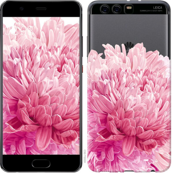 

Чехол на Huawei P10 Plus Хризантема (04798)