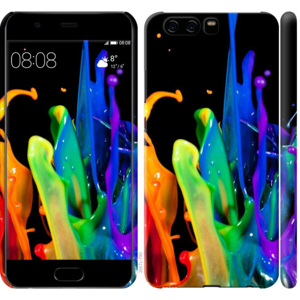 

Чехол на Huawei P10 брызги краски (04798)