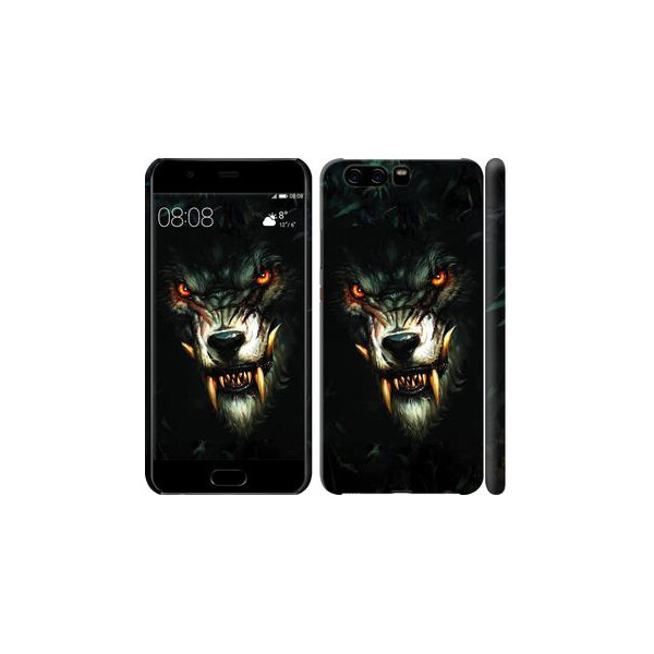 

Чехол на Huawei P10 Дьявольский волк (04798)