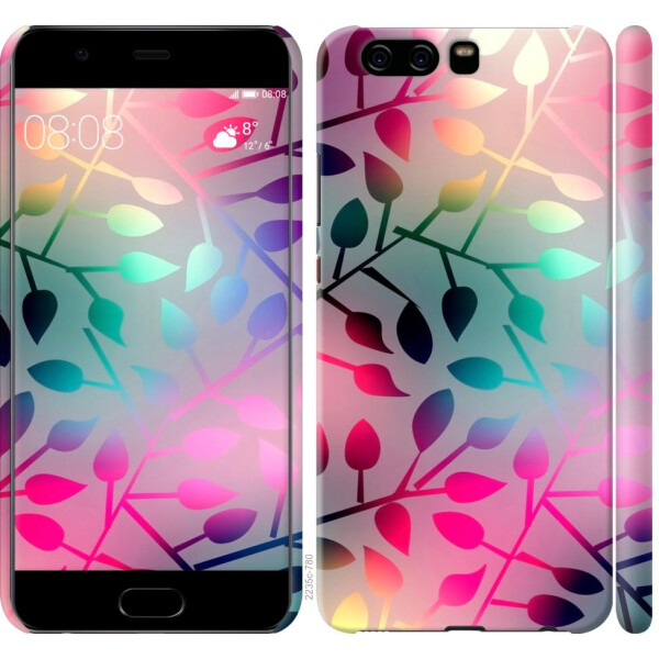 

Чехол на Huawei P10 Листья (04798)