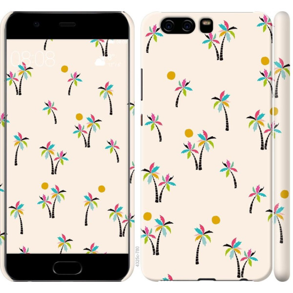 

Чехол на Huawei P10 Пальмочки (04798)