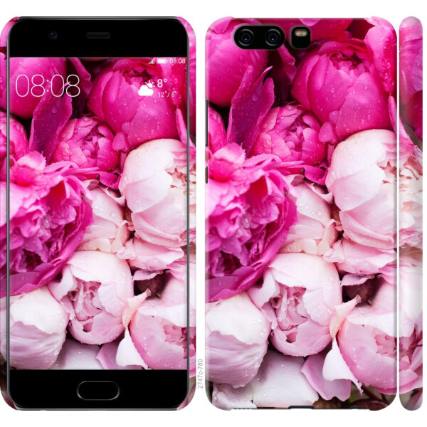 

Чехол на Huawei P10 Розовые пионы (04798)