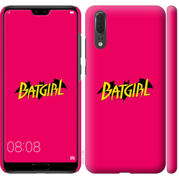 

Чехол на Huawei P20 bat girl (04798)