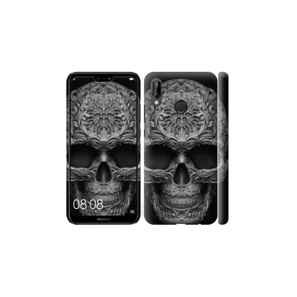 

Чехол на Huawei P20 Lite skull-ornament (04798)