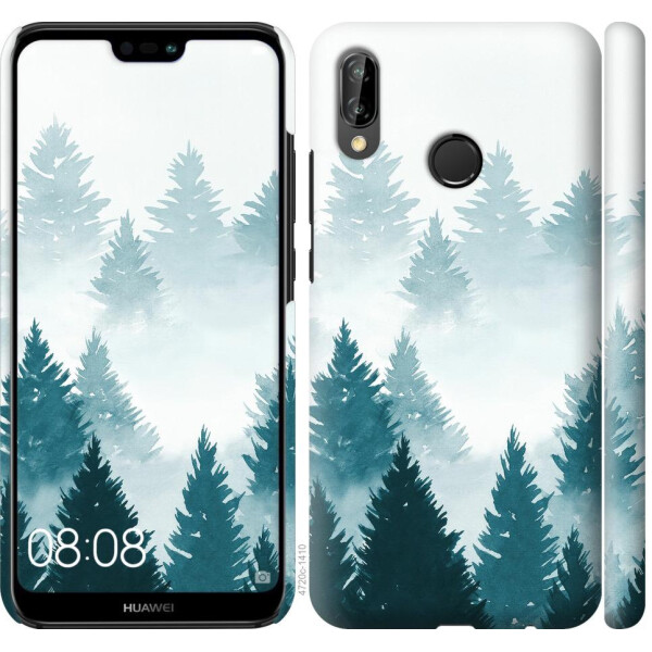 

Чехол на Huawei P20 Lite Акварельные Елки (04798)