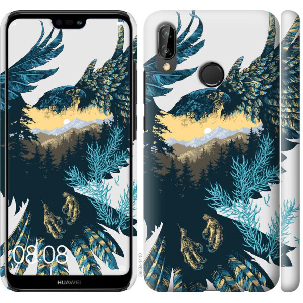 

Чехол на Huawei P20 Lite Арт-орел на фоне природы (04798)