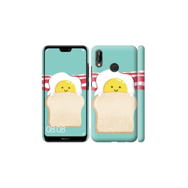 

Чехол на Huawei P20 Lite Веселая глазунья (04798)