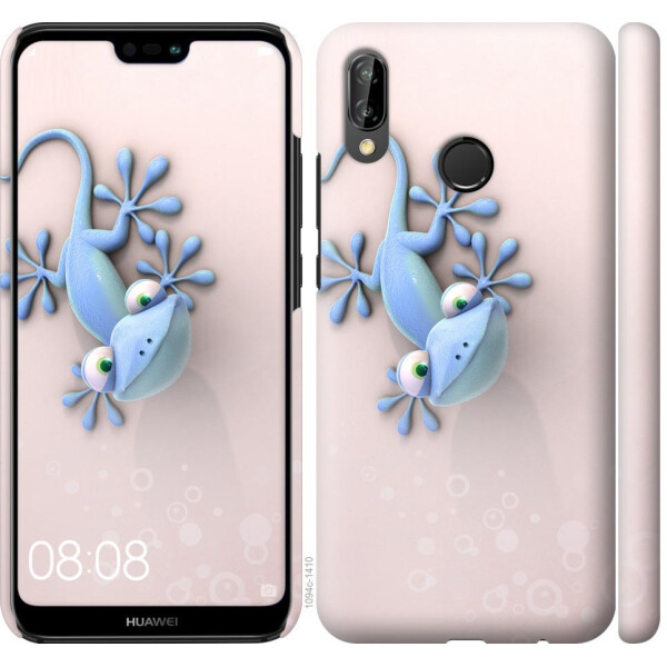 

Чехол на Huawei P20 Lite Геккончик (04798)
