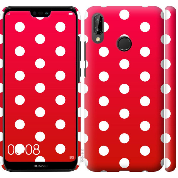 

Чехол на Huawei P20 Lite Градиент, Горошек (04798)
