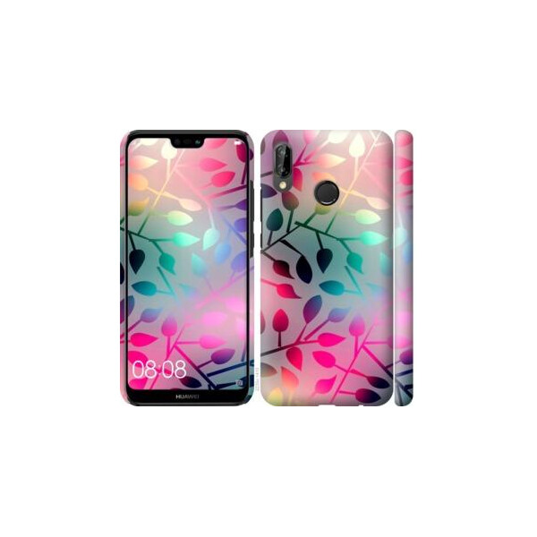 

Чехол на Huawei P20 Lite Листья (04798)