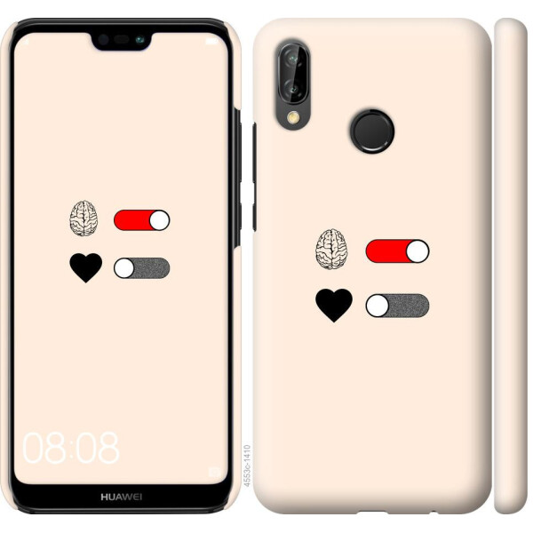 

Чехол на Huawei P20 Lite Любовь и ум (04798)